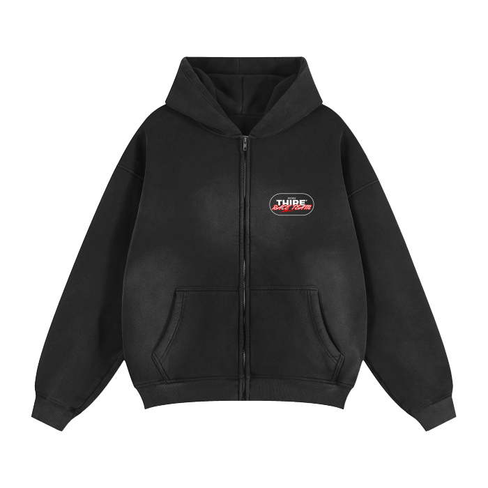 Thire' Race team Boxy Fleece Hoodie
